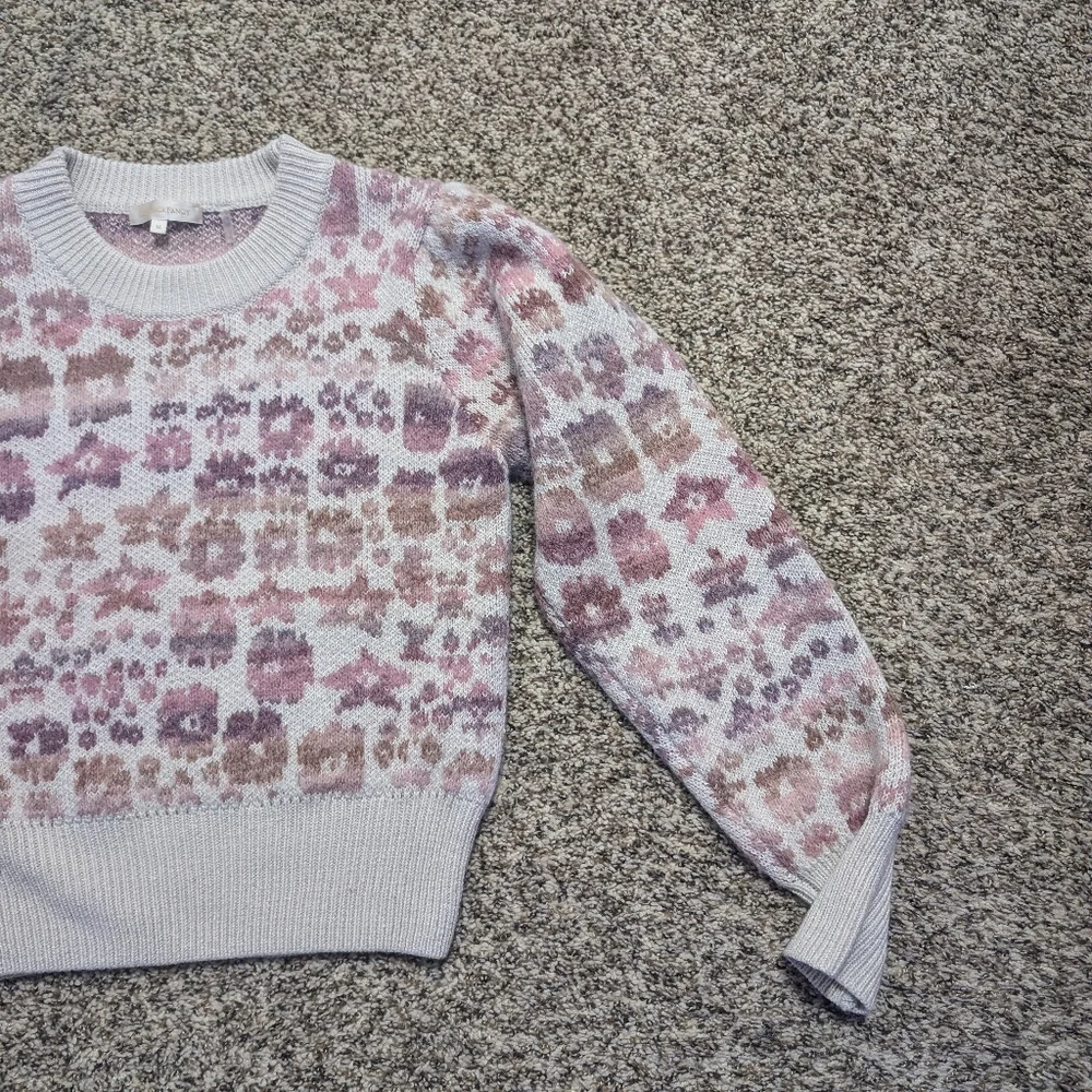 LoveShackFancy Kristen Pullover Sweater in Stardust Fantasy - Picture 7 of 14